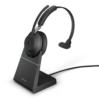 Jabra 26599-899-989 Evolve2 65 Link380a MS Mono Stand Black
