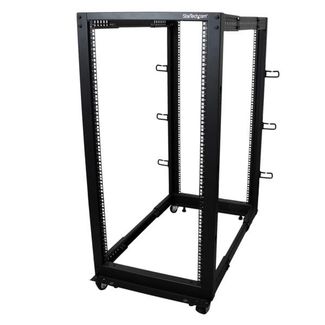 StarTech 4POSTRACK25U 25U Adjustable Depth 4 Post Server Rack