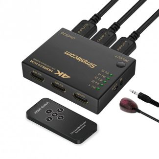 Simplecom CM305 Ultra HD 5 Way HDMI Swith 6 in 1 out Splitter 4K @ 60HZ