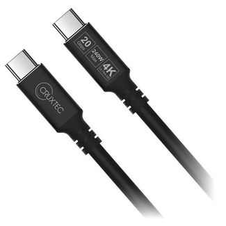 Cruxtec CTC-20G-5MBK USB-C Full-Feature Cable 5m 240W 20Gpbs 4K@60Hz