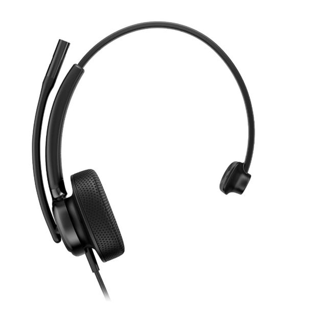 Poly C01B2AA Mission 415 Monaural USB Wired Headset (PU Leather Ear Cushion)