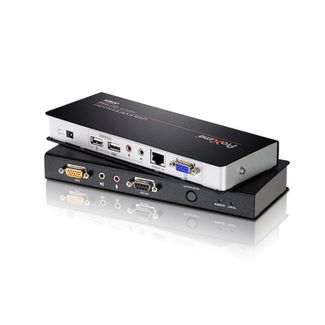 Aten CE770-AT-U USB VGA/Audio Cat 5 KVM Extender with Deskew