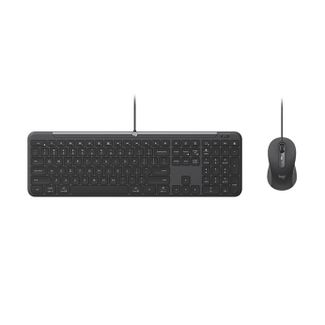 Logitech 920-013351 MK620 Slim Wired Keyboard & Mouse Combo MK620 for Business