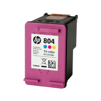 HP T6N09AA 804 TRI-COLOUR ORIGINAL INK CARTRIDGE