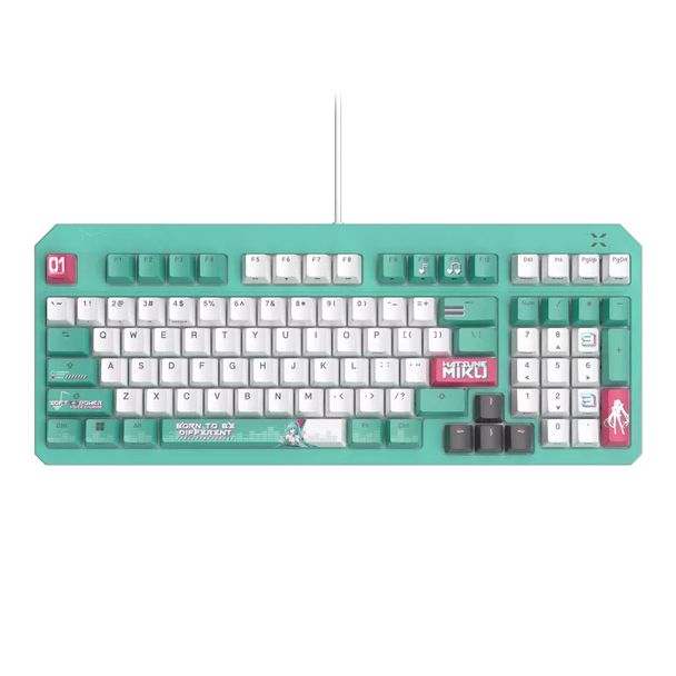 ASUS TUF Gaming K3 Gen II Hatsune Miku Edition RGB Mechanical Keyboard
