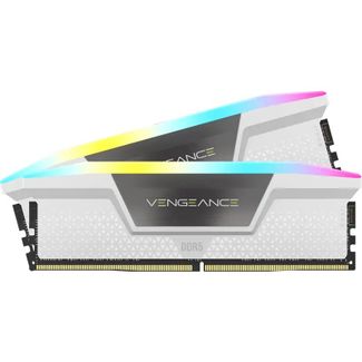 Corsair CMH32GX5M2E6000Z36W Vengeance RGB 32GB (2x16GB) DDR5 6000MHz CL36 XMP/EXPO Desktop Memory White