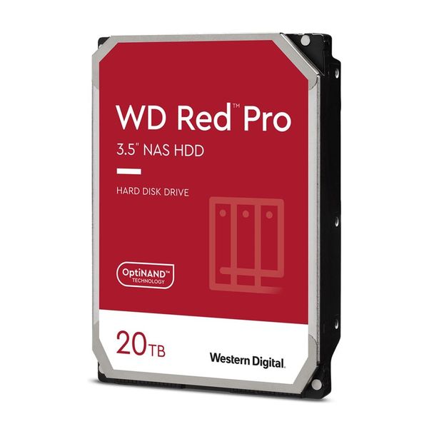 WD WD201KFGX Red Pro 20TB 3.5" SATA3 7200RPM NAS HDD