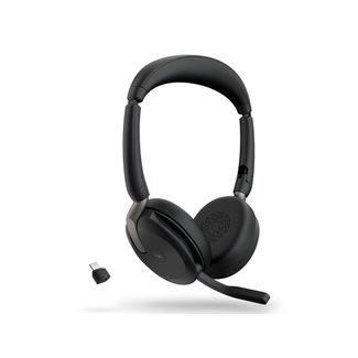 Jabra 26699-989-899 Evolve2 65 Flex UC Stereo Bluetooth Headset USB-C & Dongle