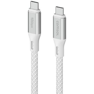 Comsol CC1020WH 2m White 10Gbps USB-C to USB-C Cable