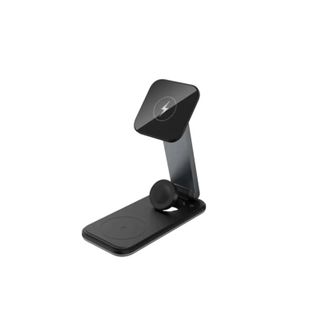 Rockrose RRWC12B Airwave Neo Dual Mode 3-in-1 Foldable Wireless Charging Stand Compatible with MagSafe