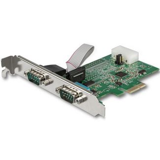 STARTECH PEX2S953LP Card - 2 Port RS232 Serial Adapter PCIe