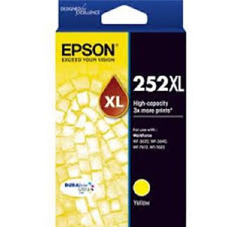 Epson C13T253492 252 Yellow High Yield Ink Cartridge