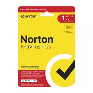Norton 21433643 AntiVirus Plus 2GB 1 User 1 Device Attach 1 Year
