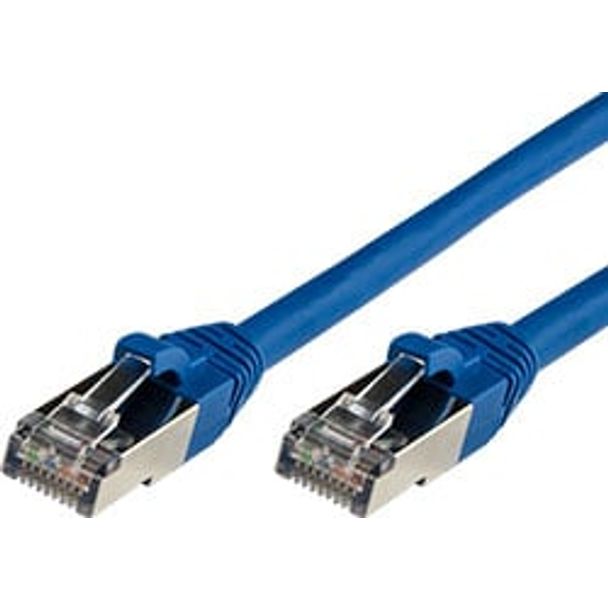 Comsol STP-01-C6A-BLU 1M 10GbE Cat 6A S/FTP Shielded Patch Cable - Blue
