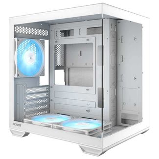 OKINOS CAO-M4ARGB-WH Mirage 4 mATX ARGB Case White