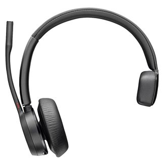 Poly 77Y91AA Voyager 4310 MS USB-A Wireless Mono Headset with Dongle