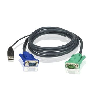 Aten 2L-5202U KVM Cable SPHD15M - USB, HD15M 2m