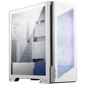 MSI MPG VELOX 300R AIRFLOW PZ White Tempered Glass Mid Tower ATX Case