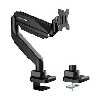 Humanmotion T9-1B Single Screen Heavy Duty Epic Monitor Arm for up to 17"-49" Matte Black