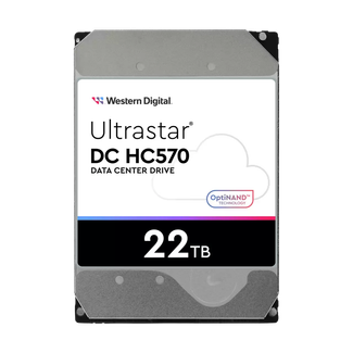 WD 0F48155 Ultrastar DC HC570 SE 22TB 3.5" Enterprise SATA HDD