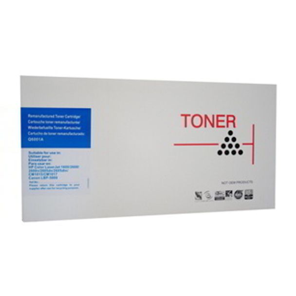 Compatible Reman Q6001A Cyan Cartridge 2000 Pages TRH789CNLJ