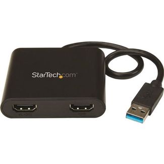 StarTech USB32HD2 USB to Dual HDMI Adapter - 4K