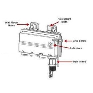 Cambium N000082L164A PTP 820C INDOOR AC POE INJECTOR, 90W