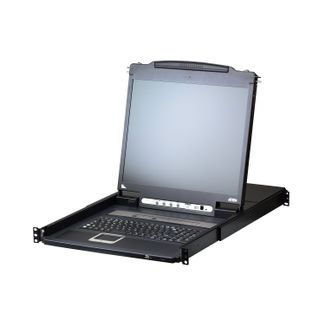ATEN CL5708IM-ATA-AU 8-Port PS/2-USB VGA LCD KVM Over IP Switch