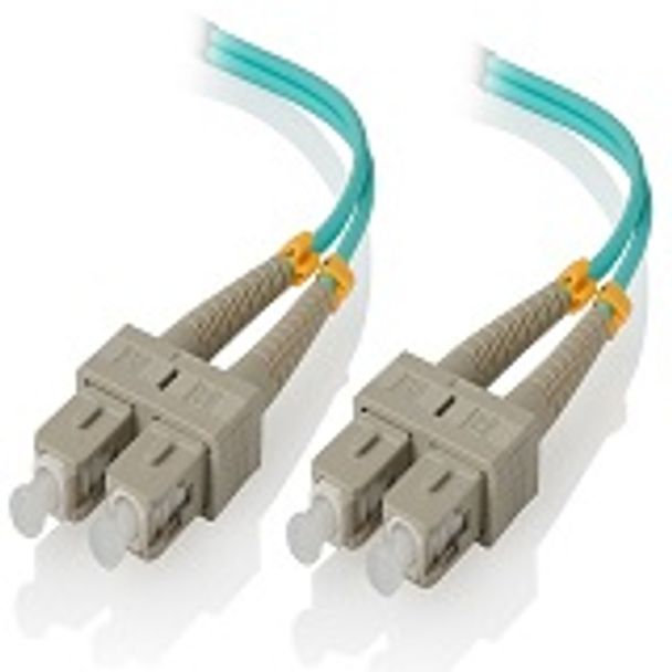 Alogic SCSC-05-OM4 5m SC-SC 40G/100G Multi Mode Duplex LSZH Fibre Cable