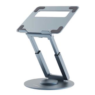 mBeat MB-STD-S9GRY Stage S9 Rotating Laptop Stand with Telescopic Height Adjustment