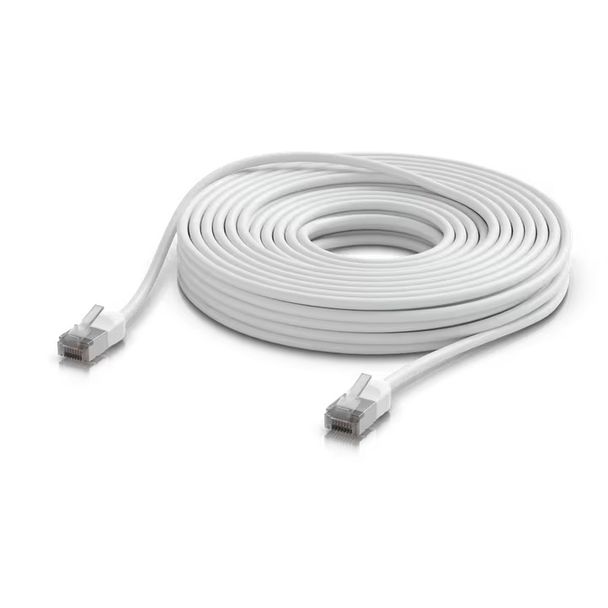 Ubiquiti UACC-Cable-Patch-Outdoor-C6A-15M-W UniFi Cat6A Premium Patch Outdoor Cable 15m White