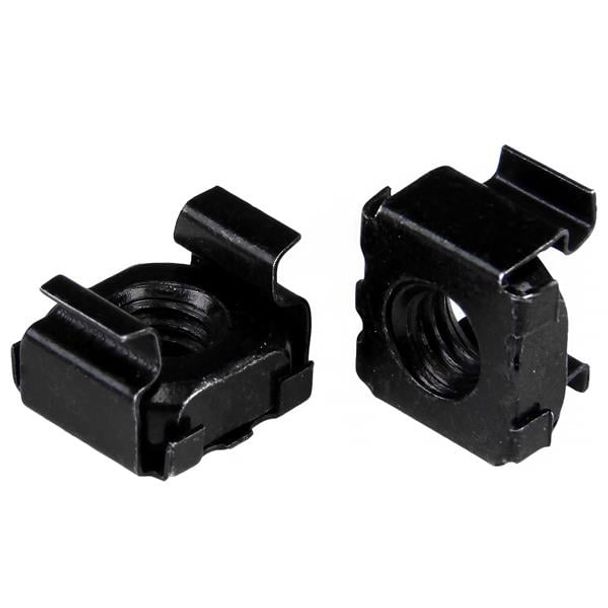 Startech CABCAGENUTS1032 Cage Nuts 10-32 50 Pack Black