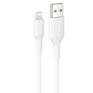 Belkin CAA019FQ2MWH BoostCharge USB-A Cable with Lightning Connector 2m White
