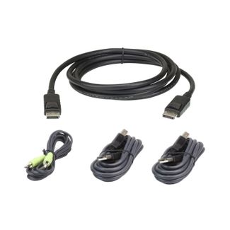 ATEN 2L-7D02UDPX4 1.8m USB DisplayPort Secure KVM Cable Kit