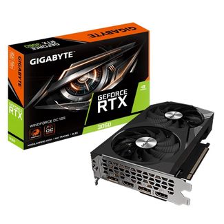 Gigabyte GV-N3060WF2OC-12GD 2.0 GeForce RTX 3060 WindForce OC 12G GDDR6 v2 Graphics Card