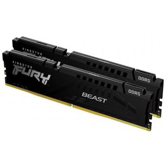 Kingston KF560C36BBE2K2-64 FURY BEAST BLACK 64GB (2 x 32GB) DDR5 6000MT/S CL36 DIMM XMP 3.0 Memory