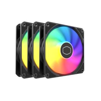 Cooler Master MFW-B2DN-173PA-R1 MF120 Lite ARGB 120mm PWM Fan 3-Pack