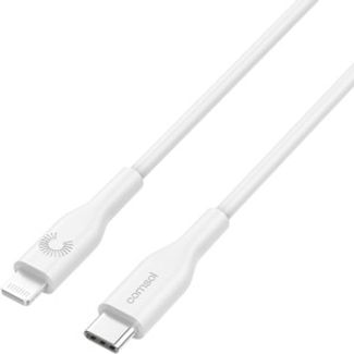 Comsol CLGR12WH 1.2m GRS Certified USB-C to Lightning Cable White