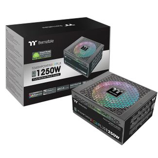 Thermaltake PS-TPI-1250F3FDTA-1 Toughpower iRGB PLUS 1250W 80+ Titanium PCIe5 ATX 3.0 Power Supply