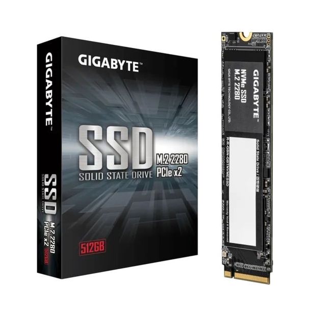 GIGABYTE G3NVME512G Gen3 512GB NVMe PCIe 3.0 x4 M.2 2280 SSD