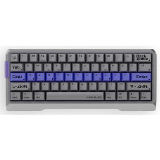 Mork Blade ERMKA702 MK60S  Silver jade POM Gaming Keyboard Silver