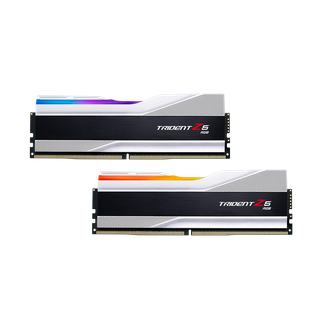 G.Skill F5-6000J3636F16GX2-TZ5RS Trident Z5 RGB 32GB (2x16GB) DDR5 6000MHz CL36-36-36-96 1.35V Memory Kit Silver
