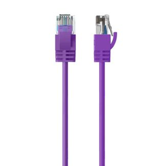 Cruxtec RF6A-020-PU Ultra-Thin CAT6A UTP Ethernet Cable Purple 2m