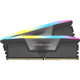 Corsair CMH96GX5M2E6000Z36 Vengeance RGB 96GB (2x 48GB) DDR5 6000MHz CL36 EXPO & XMP Desktop Memory Grey