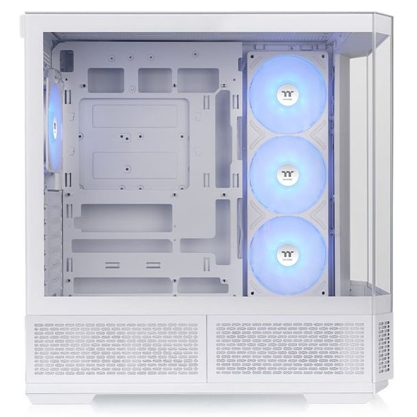 Thermaltake CA-11N-00M6WN-00 View 370 Tempered Glass ARGB Mid Tower ATX Case Snow
