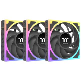 Thermaltake CL-F212-PL14SW-A TOUGHFAN EX 140 ARGB PWM High Static Radiator Fan Black (3-Pack)