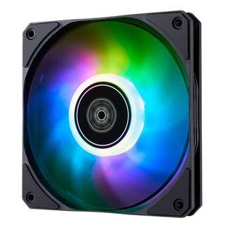 SilverStone SST-AS120B-ARGB Air Slimmer 120mm Slim Case ARGB PWM Fan