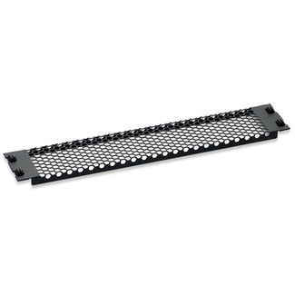 Serveredge TLBP-02-VM 2RU Tool Less Metal 19" Vented Blanking Panel