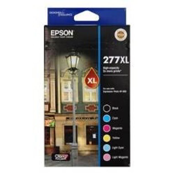 Epson 277XL 6 Pack HY Ink Value Pack C13T278892
