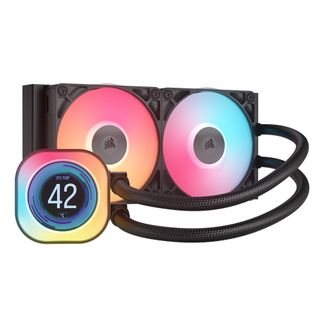Corsair CW-9061022-WW iCUE LINK TITAN 240 RX LCD AIO 240mm Liquid CPU Cooler